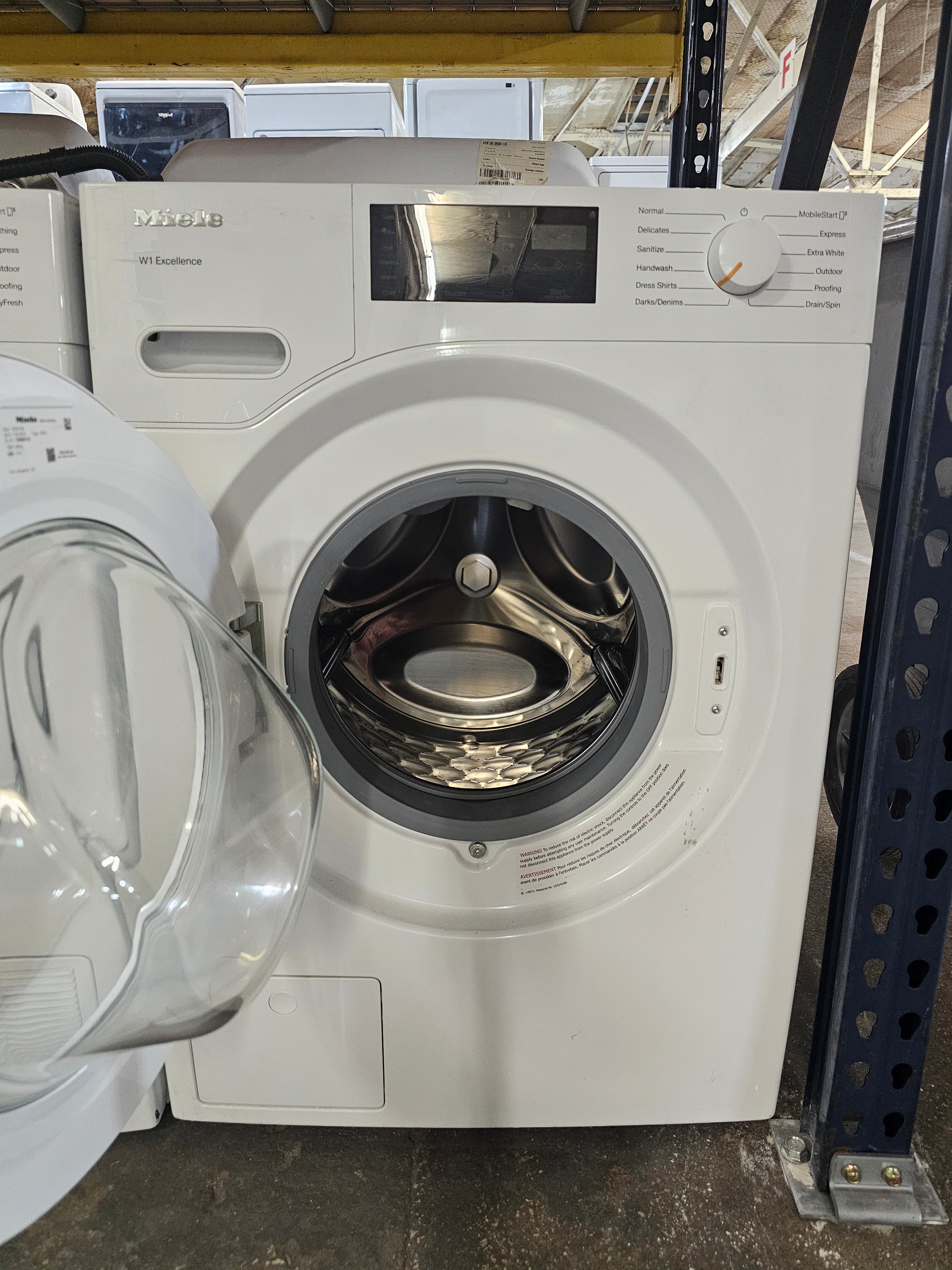 Miele 24 Inch Front Load Smart Washer with 2.26 Cu. Ft. Capacity, Honeycomb